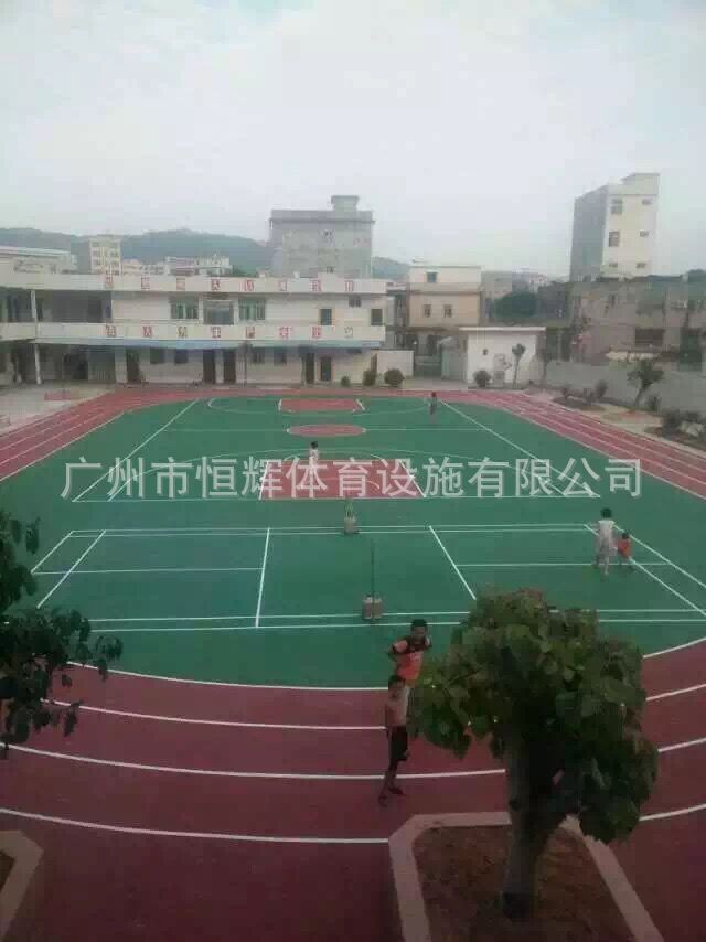 硅pu厂家-汕头铜盂深岭学校场地竣工