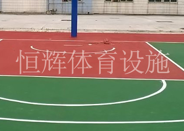 硅pu球场材料_台山市文海中学球场项目